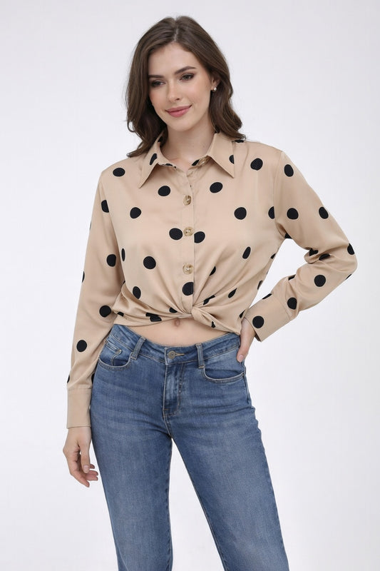 Camisa Suli Camel